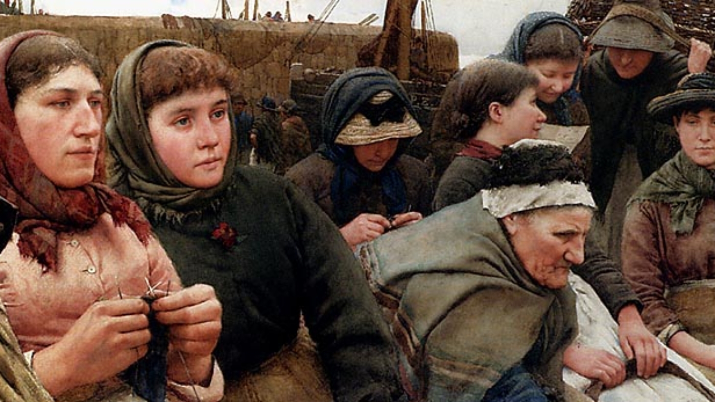 Waiting for the Boats, Walter Langley